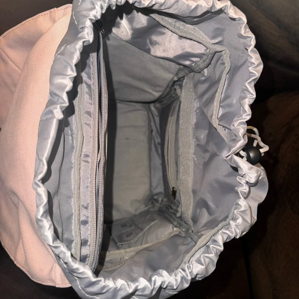 Padded camera canvas backpack - Picture 4 of 6